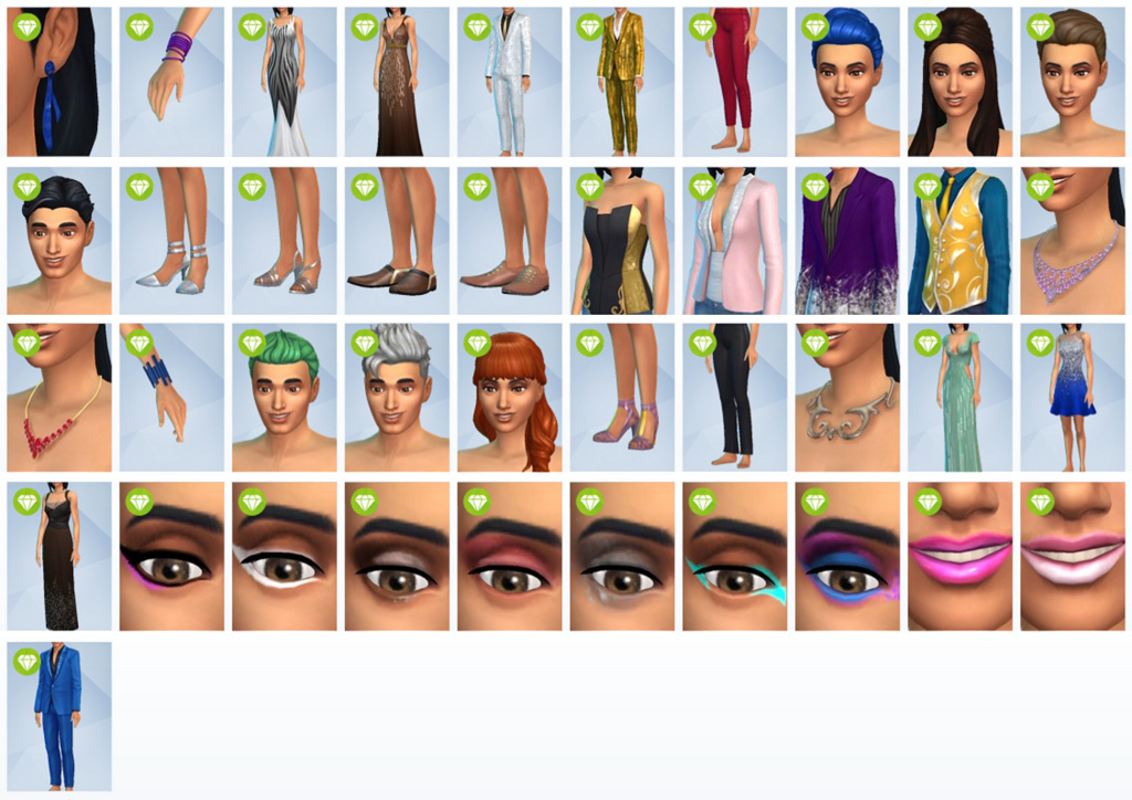 TheSims4FesteDiLussoCAS