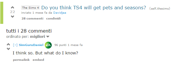 [RUMOR] The Sims 4 Pets è in sviluppo?