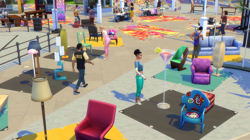 The Sims 4 Vita in Città - Risparmiate con il Mercato delle Pulci