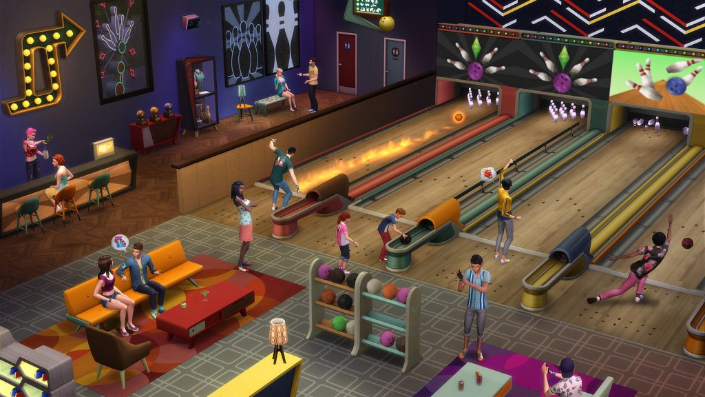 The Sims 4 Serata Bowling