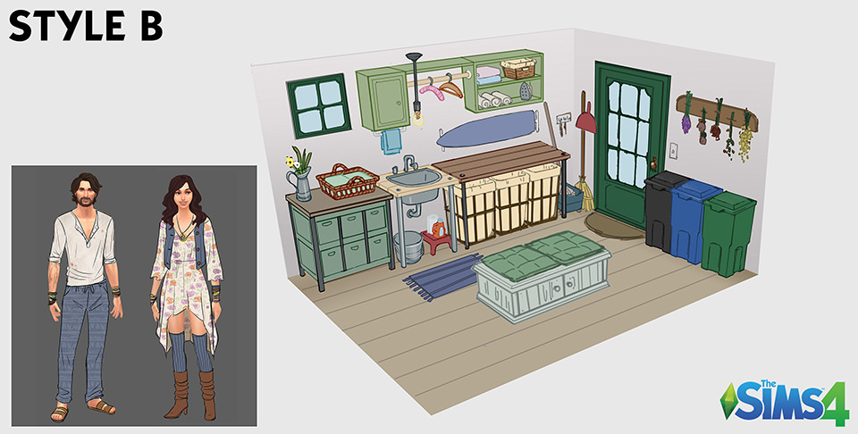 Aiutateci a scegliere gli oggetti e gli abiti di un nuovo Stuff Pack