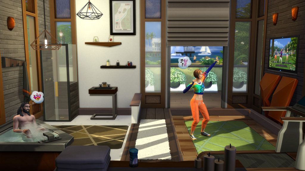 The Sims 4 Fitness Stuff Pack - Arrampicate, auricolari, esercizi e altro ancora!