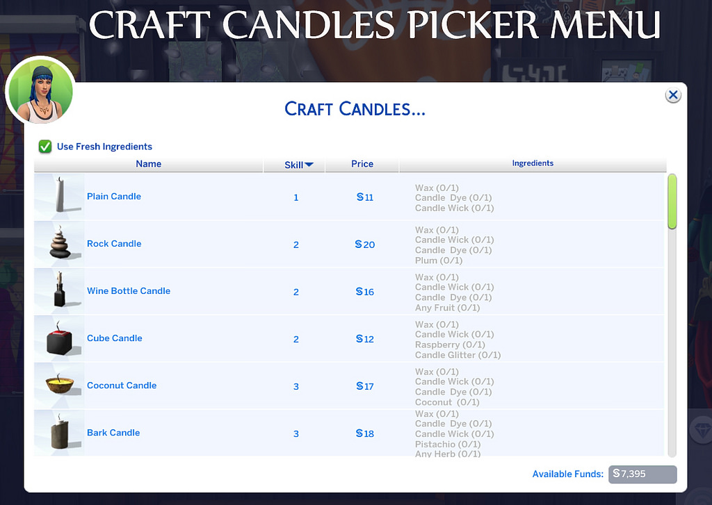 The Sims 4 - I tuoi Sims potranno creare candele con questa mod!