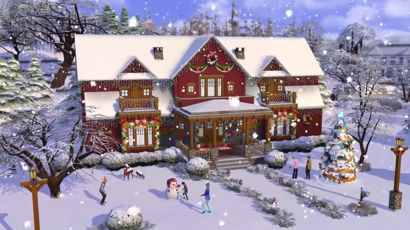 Симс 4 зимний дом. Снежный дом симс 4. SIMS 4 зима. The SIMS 4 Seasons. SIMS 4 Winter House.