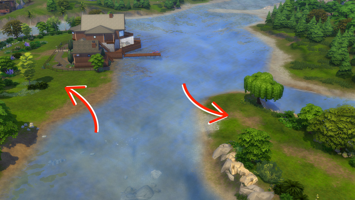 Guida alle farfalle di The Sims 4 All'Avventura: location di Eurema Dina