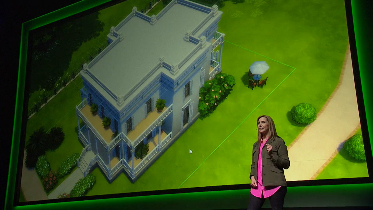 Un momento della presentazione di The Sims 4 al Gamescom 2013, cosa che potrebbe non accadere con lo sviluppo di The Sims Project X